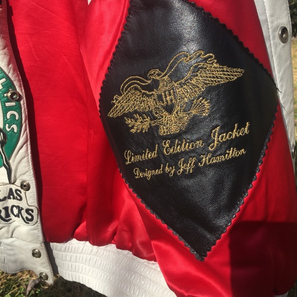 LIMITED EDITION LEATHER JEFF HAMILTON NBA JACKETS - Picture 3 of 8
